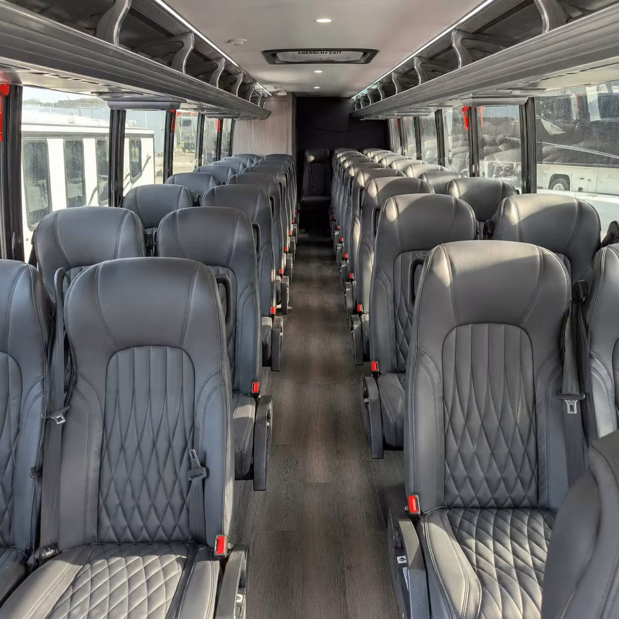 25 passenger minibus interior