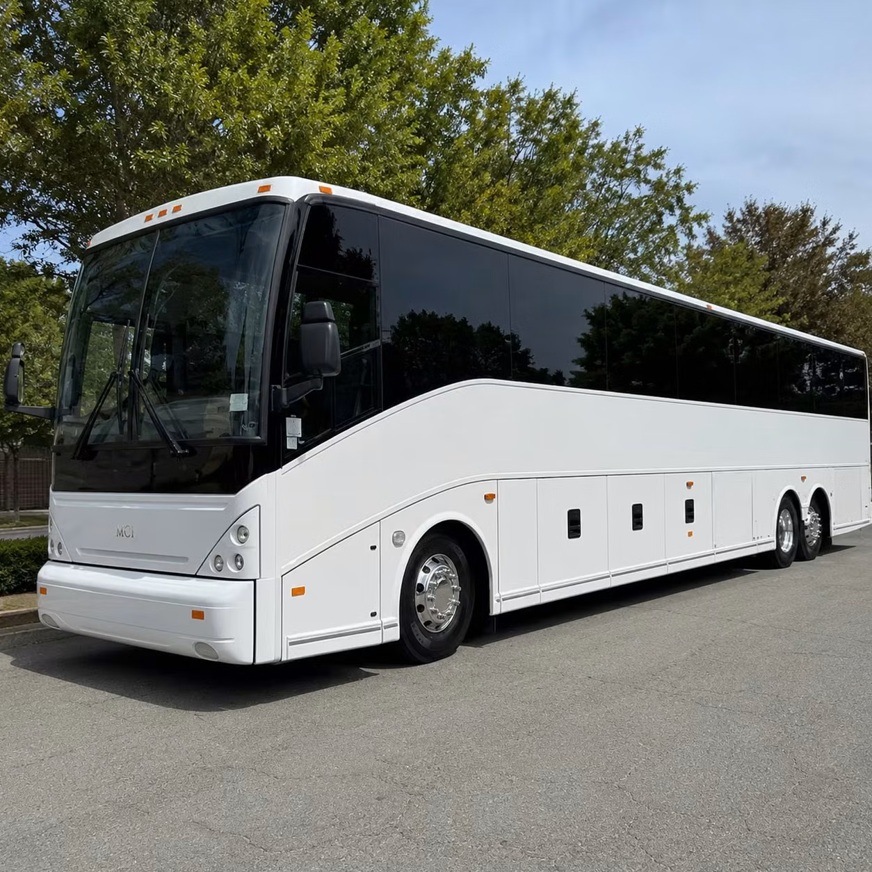 56 passenger charter bus