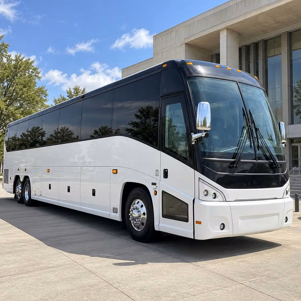 charter bus rentals for corpus christi corporate events and convention shuttles