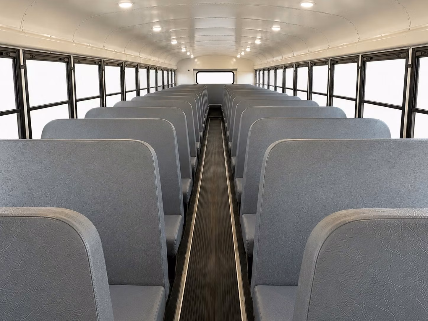 school bus interior