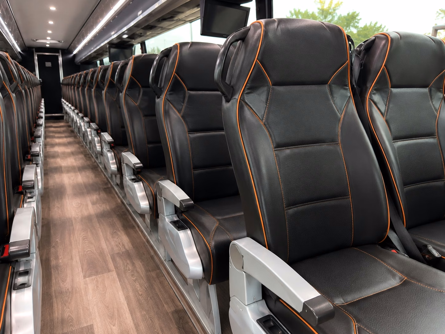 shuttle buses for waterfront wedding venues along corpus christi bay