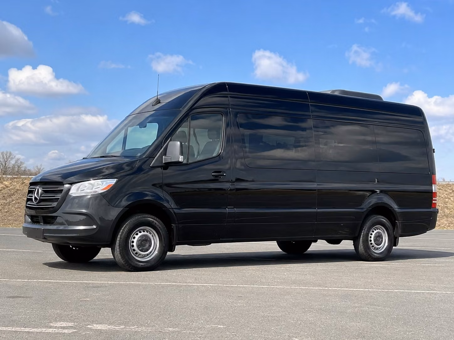 sprinter van with driver